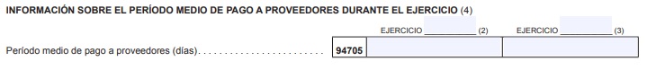 periodo medio de pago a proveedores