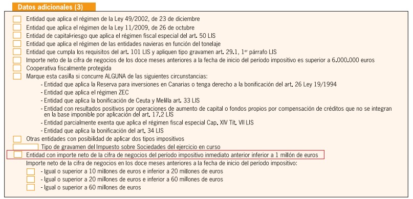 nueva casilla modelo 202