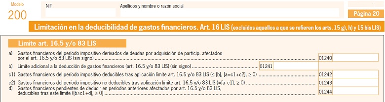 Gastos Financieros