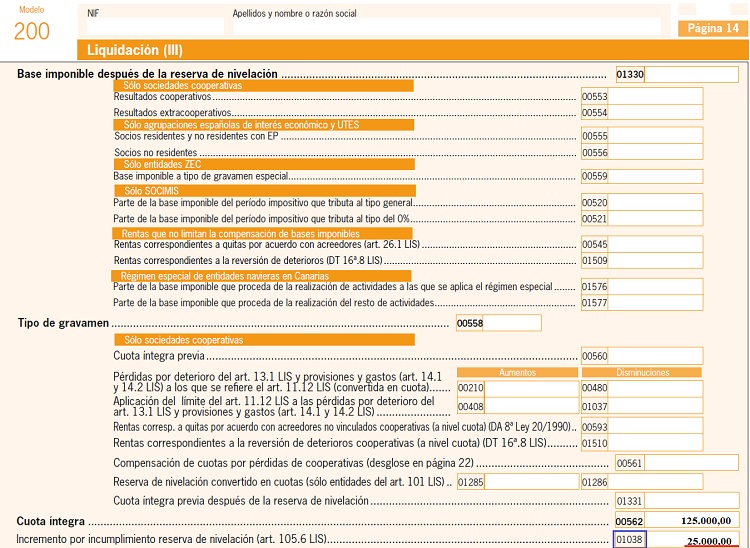 Casilla renta cfds