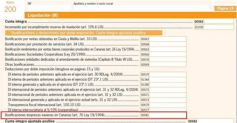 Bonificación