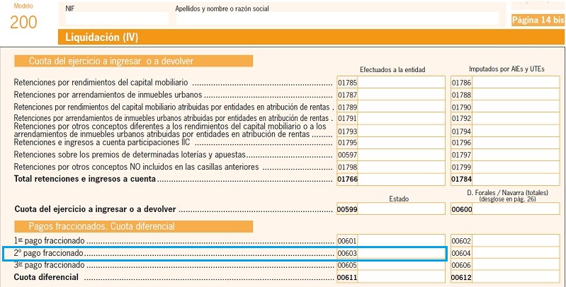 Casilla 603