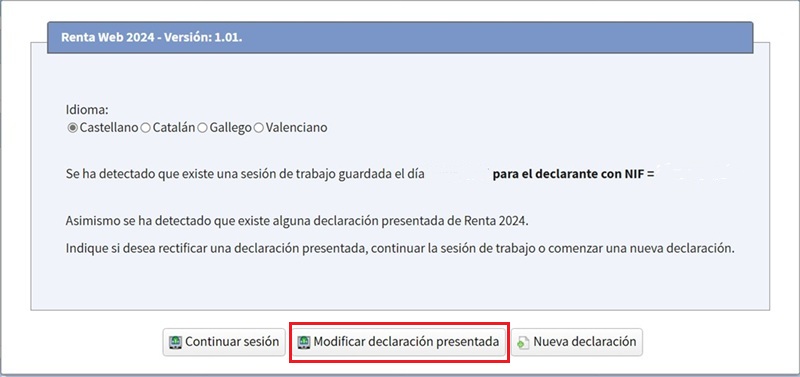 Rectificativa